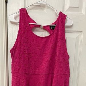 Lane Bryant Lace Dress Size 18 Pink